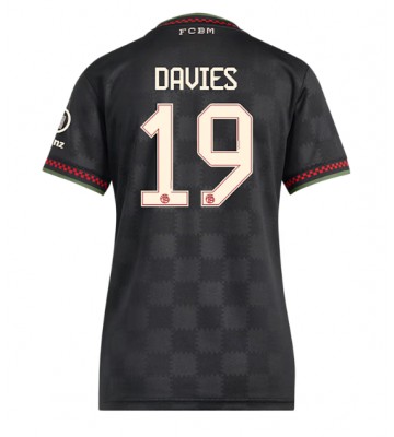 Bayern Munich Alphonso Davies #19 Tredjetrøje Dame 2025-26 Kortærmet